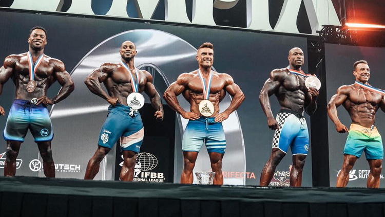 Mens Physique výsledky